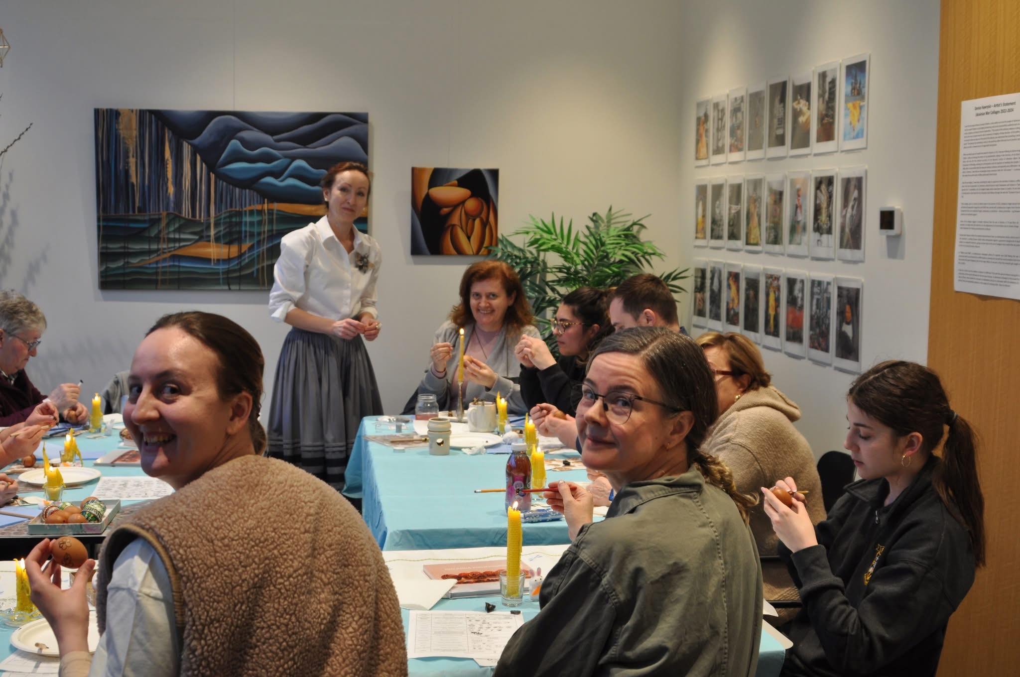 Etched Pysanka Workshop with Nadiia Voloshchuk, March 20, 2025 